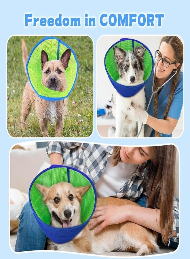 RupeeRise Dog Cone Collar, Adjustable Dog Cone for Medium Dogs to Prevent Licking and Biting, Comfortable Protective Collar for Pets Simple to Put On and Take Off - Image 5